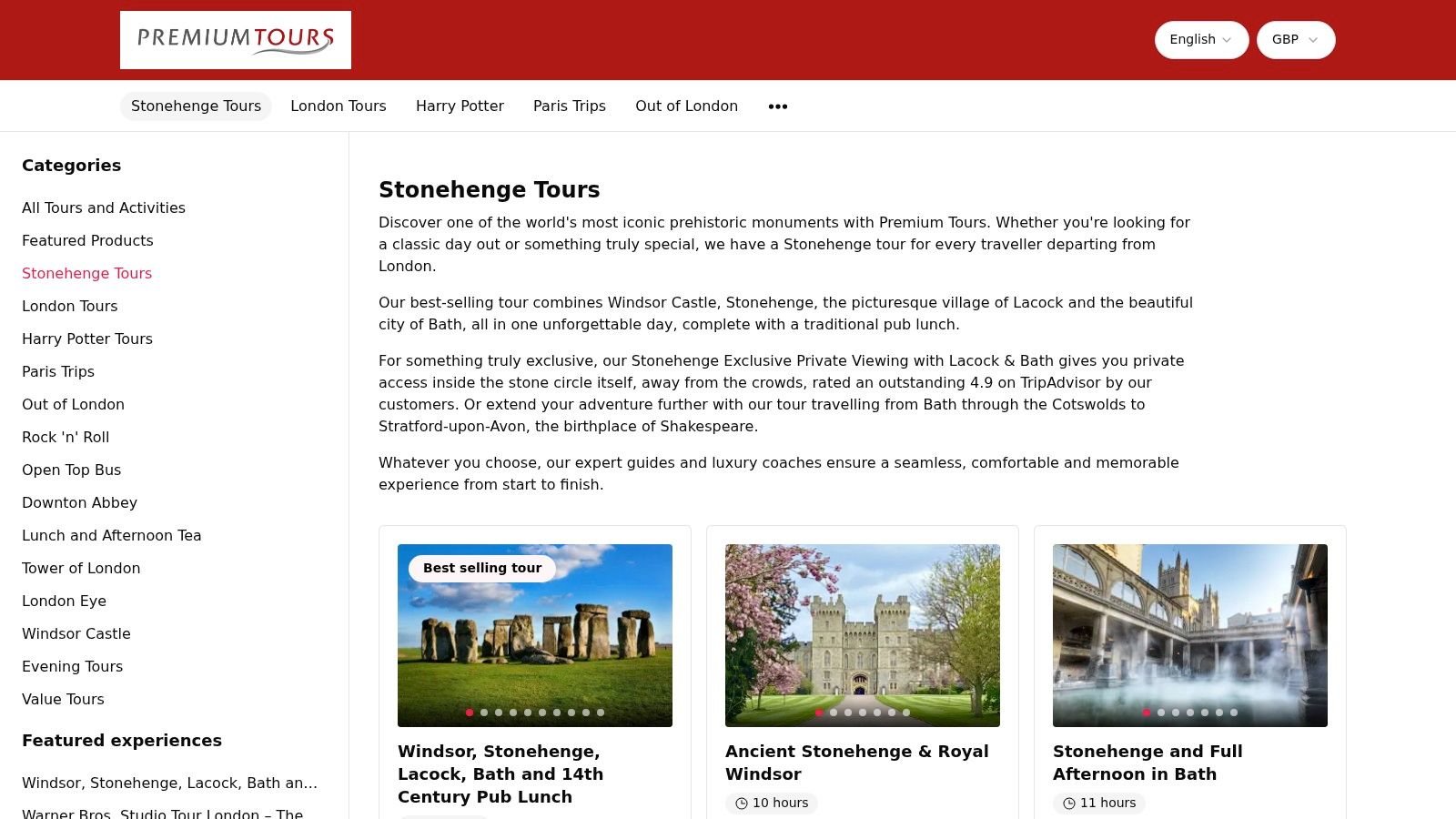 Premium Tours