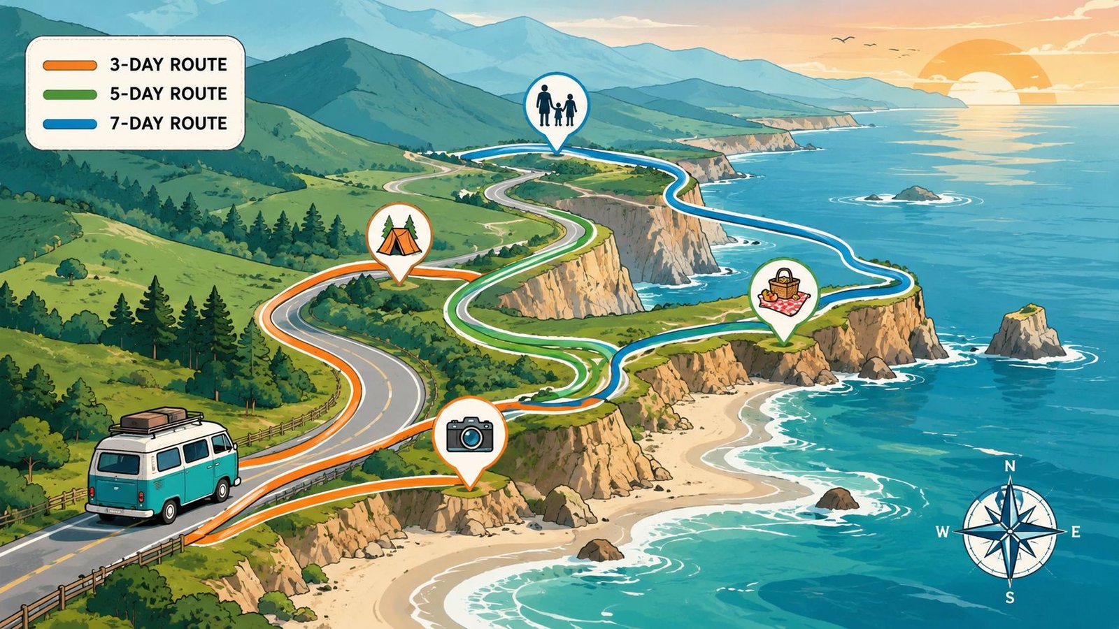 North coast 500 itinerary road trip