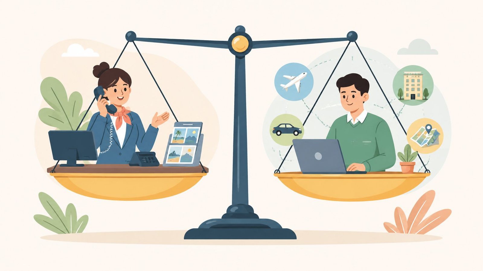 Tour operator vs travel agent travel comparison